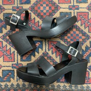 Top Shop Platform Sandals